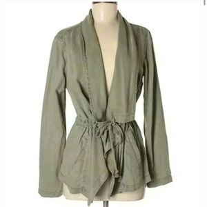 Max Jeans Olive Trench Coat